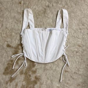 Corset cropped top